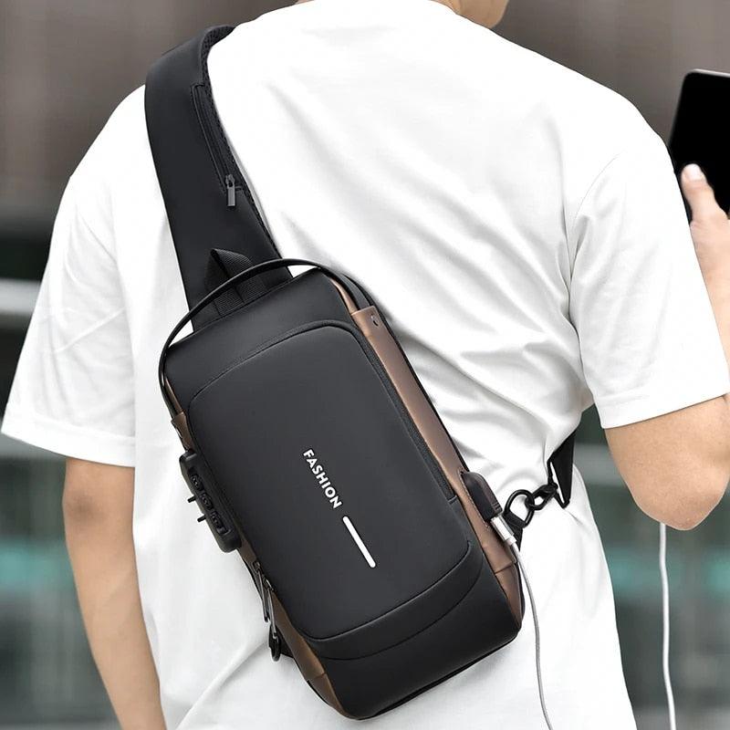 حقيبة السفر الفاخرة المضادة للسرقة – الأمان والأناقة في كل رحلة