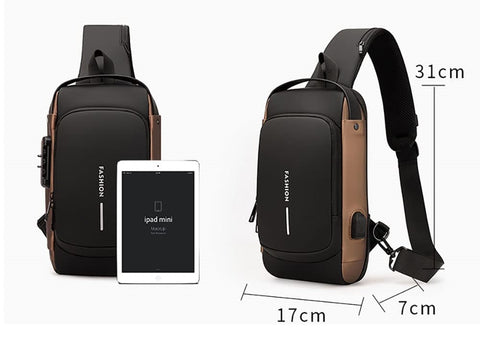 حقيبة السفر الفاخرة المضادة للسرقة – الأمان والأناقة في كل رحلة